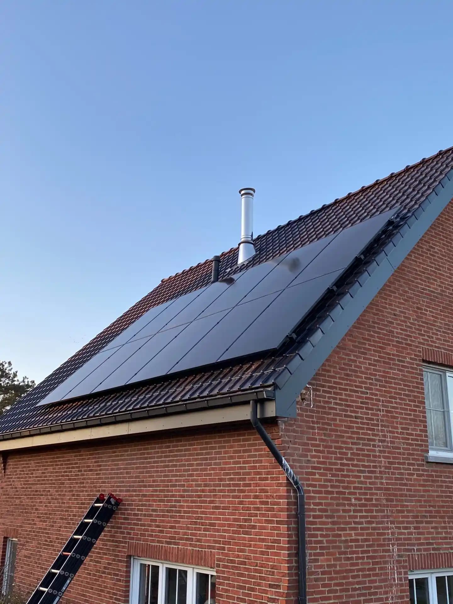 Zonnepanelen op dak